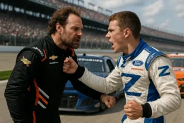 Ван Гисберген vs Зилиш: неожиданный конфликт в NASCAR